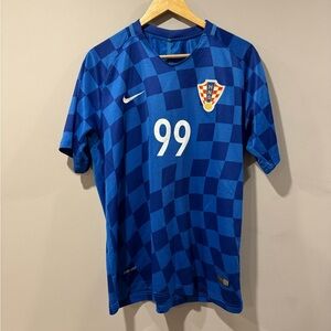 Nike Croatia 2016-2018 Away Football Soccer Jersey